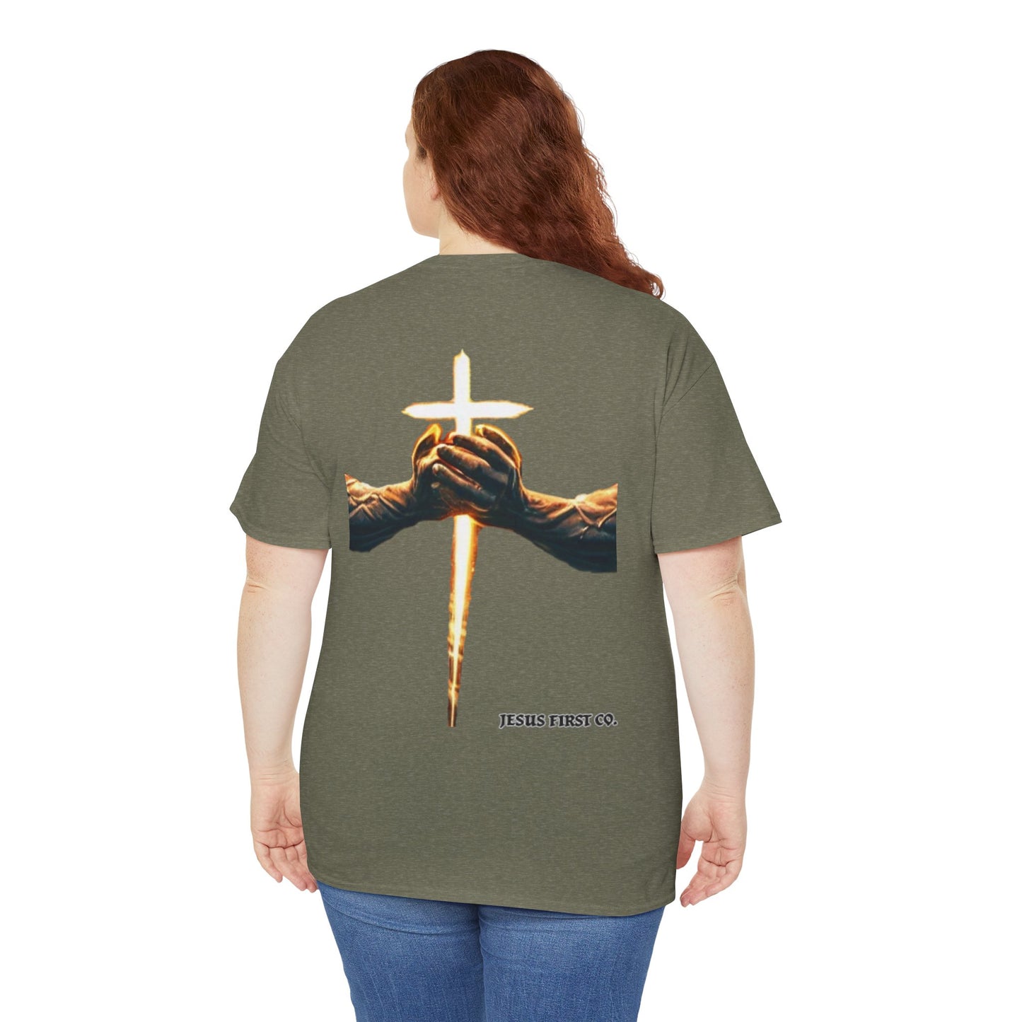 Unisex Heavy Cotton Tee - 'Do Not Be Afraid'