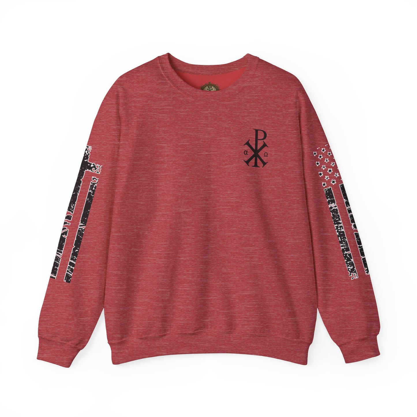 Faith & Freedom  Heavy Blend Crewneck Sweatshirt