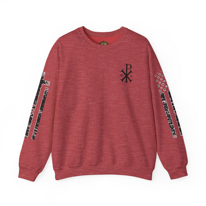 Faith & Freedom  Heavy Blend Crewneck Sweatshirt