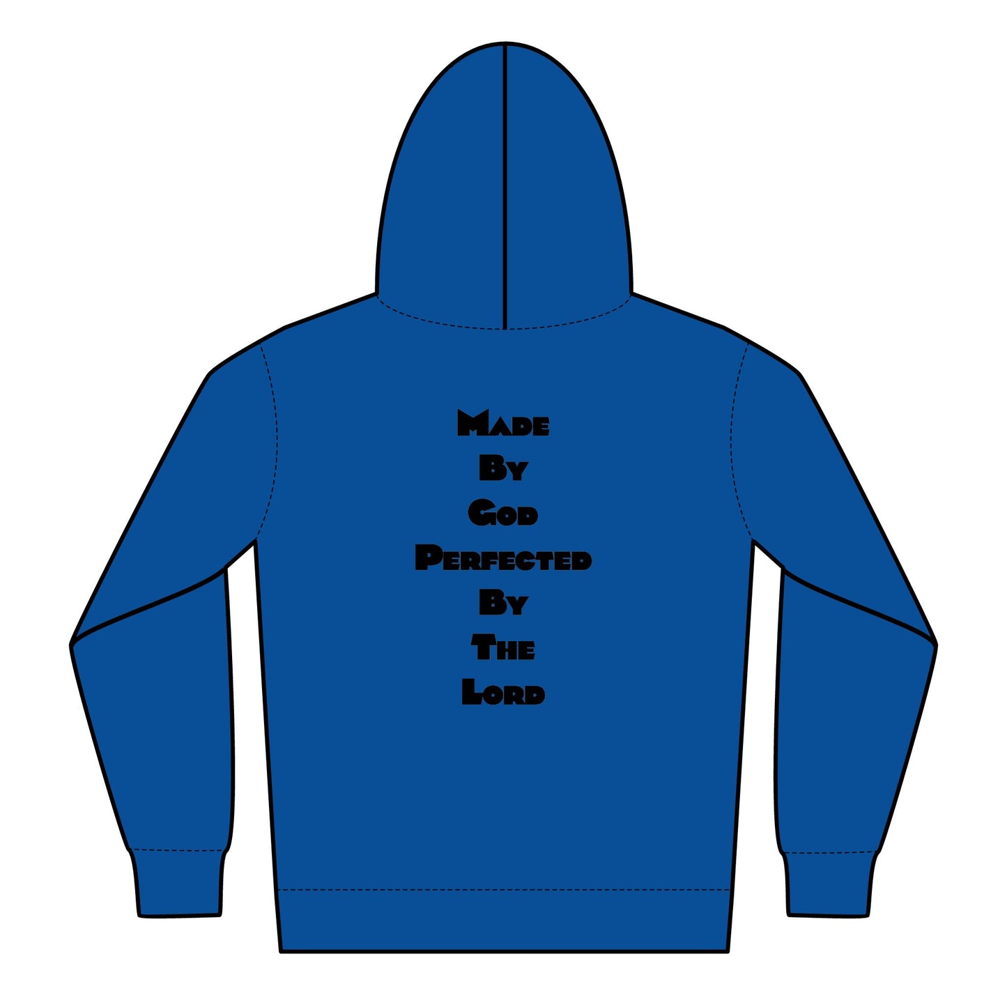 Kidz of god Zipped Hoodie - Faith Over Fear Design