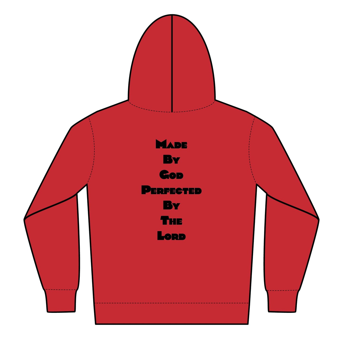 Kidz of god Zipped Hoodie - Faith Over Fear Design