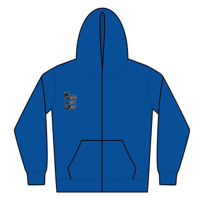Kidz of god Zipped Hoodie - Faith Over Fear Design