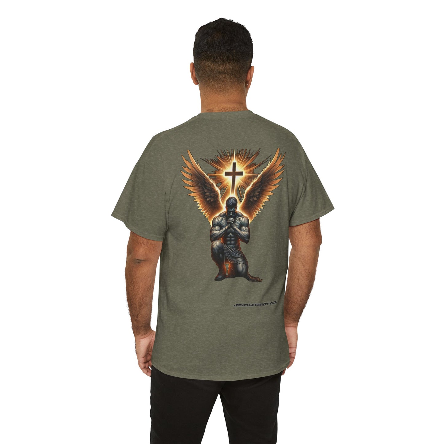 J.f.c. Heavy Cotton Tee Strong prayer