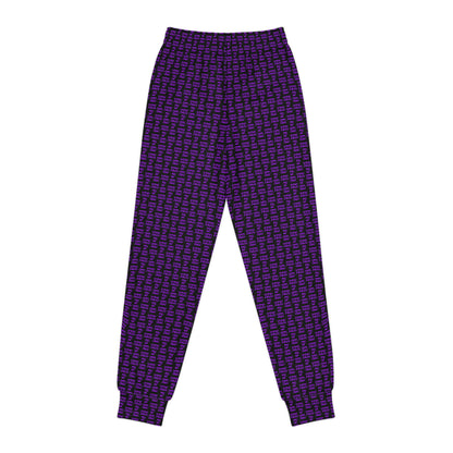 Trendy Youth Joggers in Purple - Stylish & Comfortable Activewear for Kids