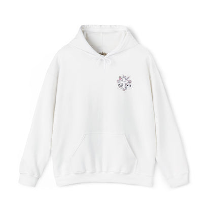 Cozy Floral Graphic Embroidered  Hoodie | Perfect for Comfy Casual Days