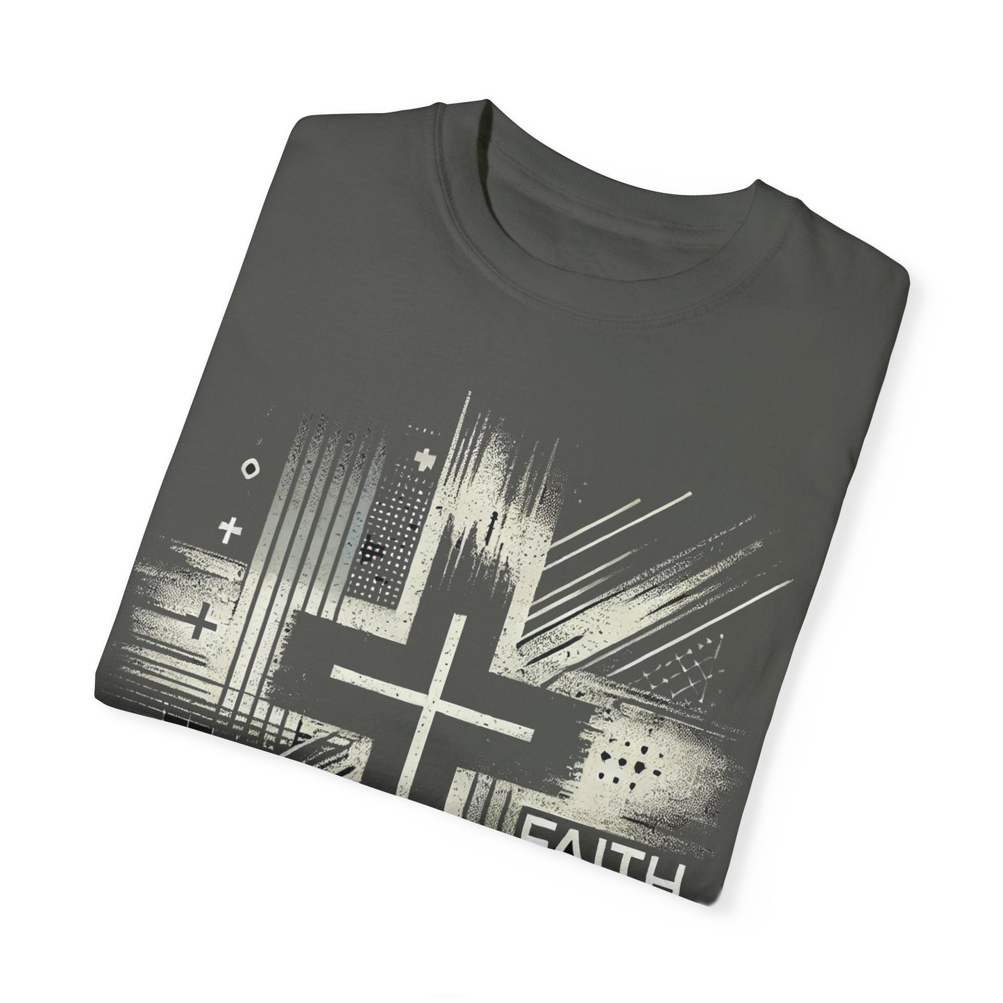 Faith Over Fear Unisex Garment-Dyed T-Shirt