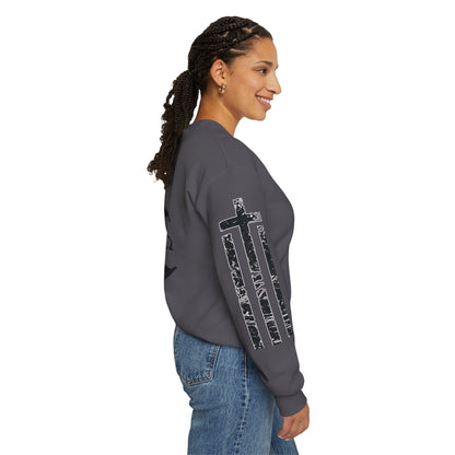 Faith & Freedom  Heavy Blend Crewneck Sweatshirt