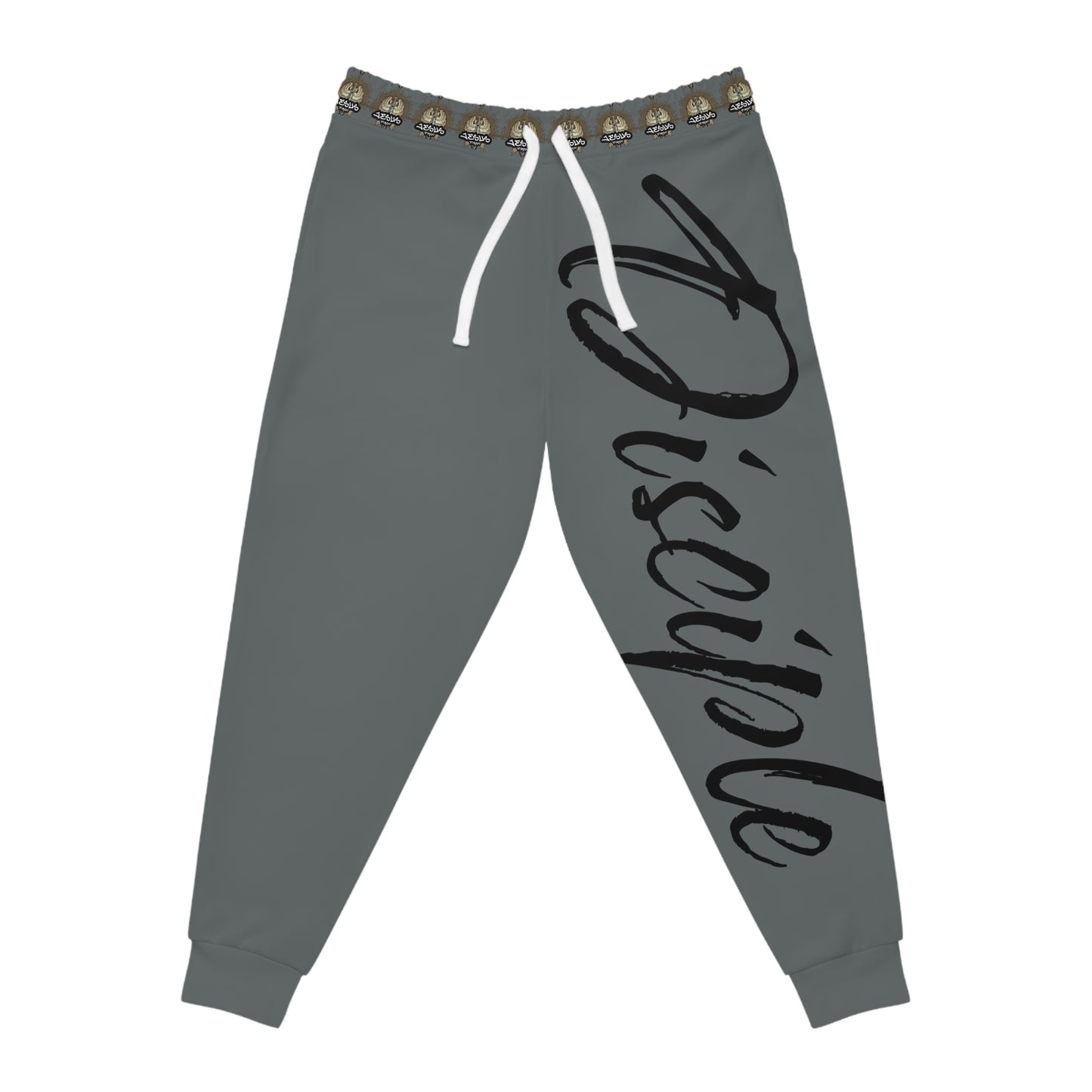 Motivational Athletic Joggers with 'Disciple' Design - Perfect for Workouts & Casual Wear