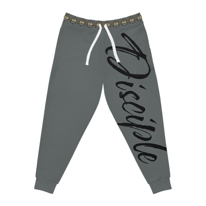 Motivational Athletic Joggers with 'Disciple' Design - Perfect for Workouts & Casual Wear