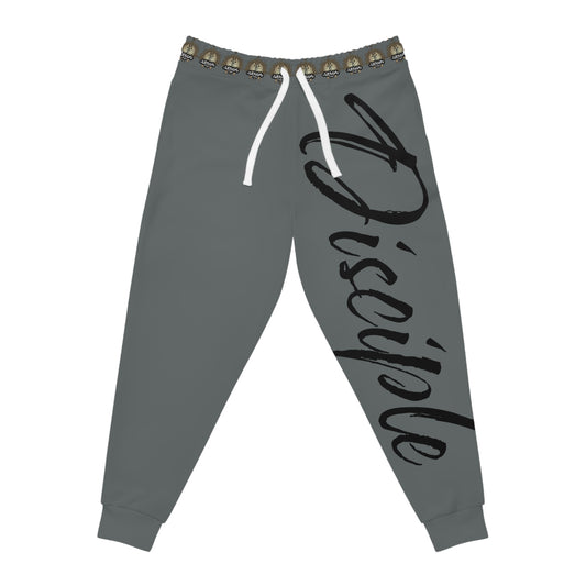 Motivational Athletic Joggers with 'Disciple' Design - Perfect for Workouts & Casual Wear