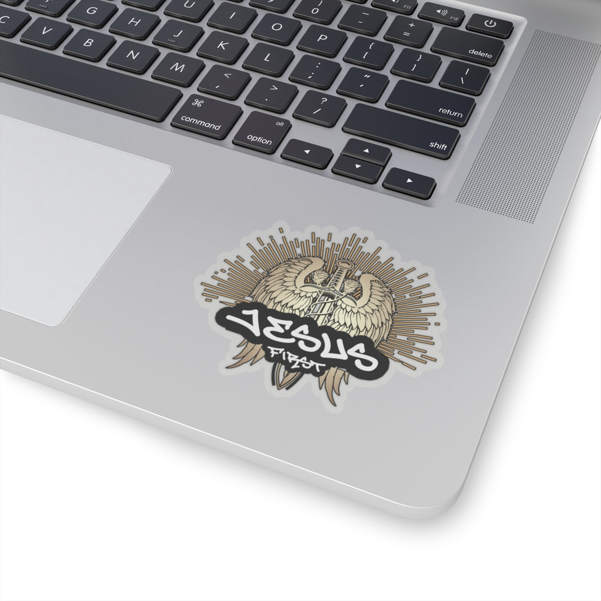 Jesus First Sticker | Faith-Inspired Vinyl Decals for Personalization