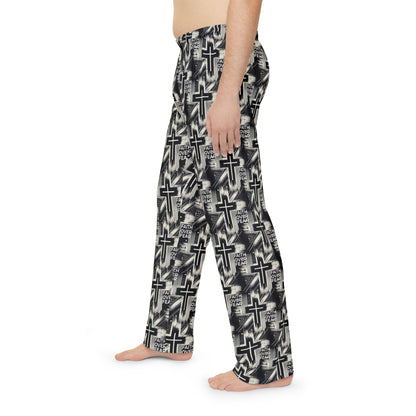 Faith Over Fear Men's Pajama Pants - 100% American Made