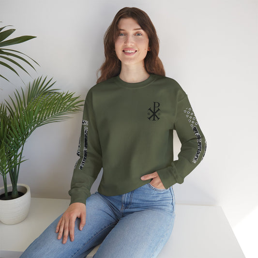 Faith & Freedom  Heavy Blend Crewneck Sweatshirt