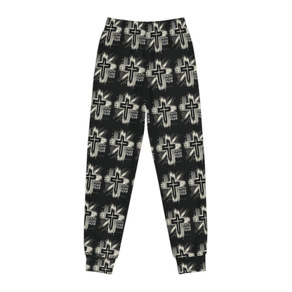 Faith Over Fear Youth Joggers - Comfortable & Stylish Christian Activewear