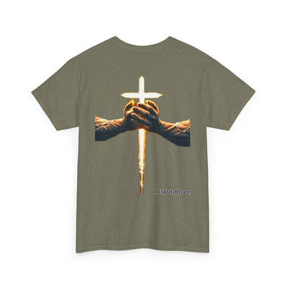 Unisex Heavy Cotton Tee - 'Do Not Be Afraid'