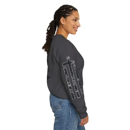 Faith & Freedom  Heavy Blend Crewneck Sweatshirt