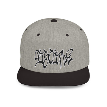 Flat Bill Snapback embroidered "Disciple" Hat