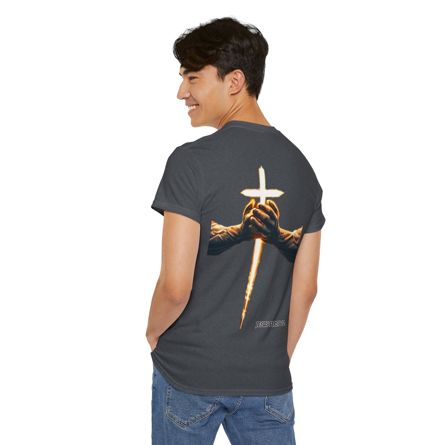 Unisex Heavy Cotton Tee - 'Do Not Be Afraid'