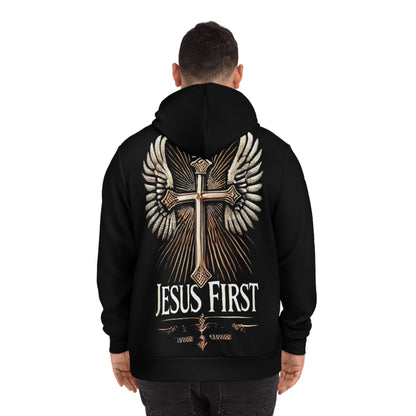 Inspirational Jesus First Hoodie | Faith-Based Fashion