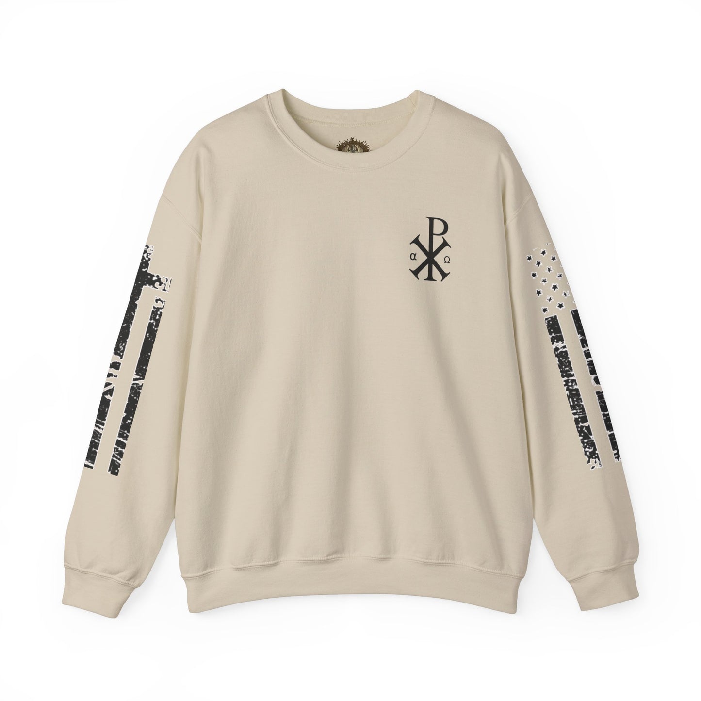 Faith & Freedom  Heavy Blend Crewneck Sweatshirt
