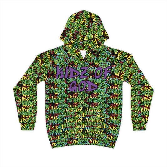 K.O.G. Hoodie - Crazy font