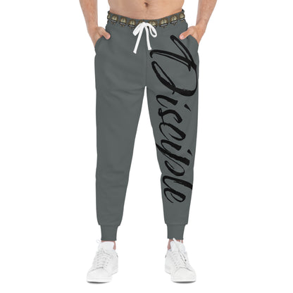 Motivational Athletic Joggers with 'Disciple' Design - Perfect for Workouts & Casual Wear