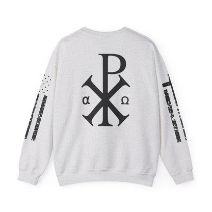 Faith & Freedom  Heavy Blend Crewneck Sweatshirt