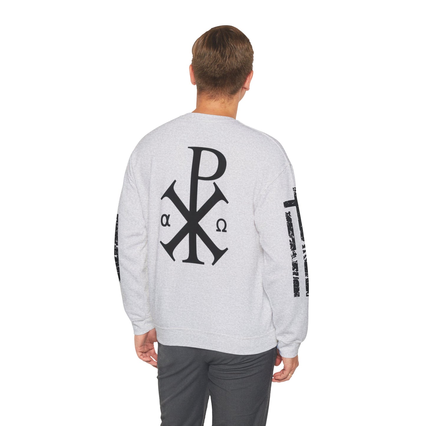 Faith & Freedom  Heavy Blend Crewneck Sweatshirt