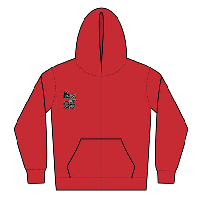 Kidz of god Zipped Hoodie - Faith Over Fear Design