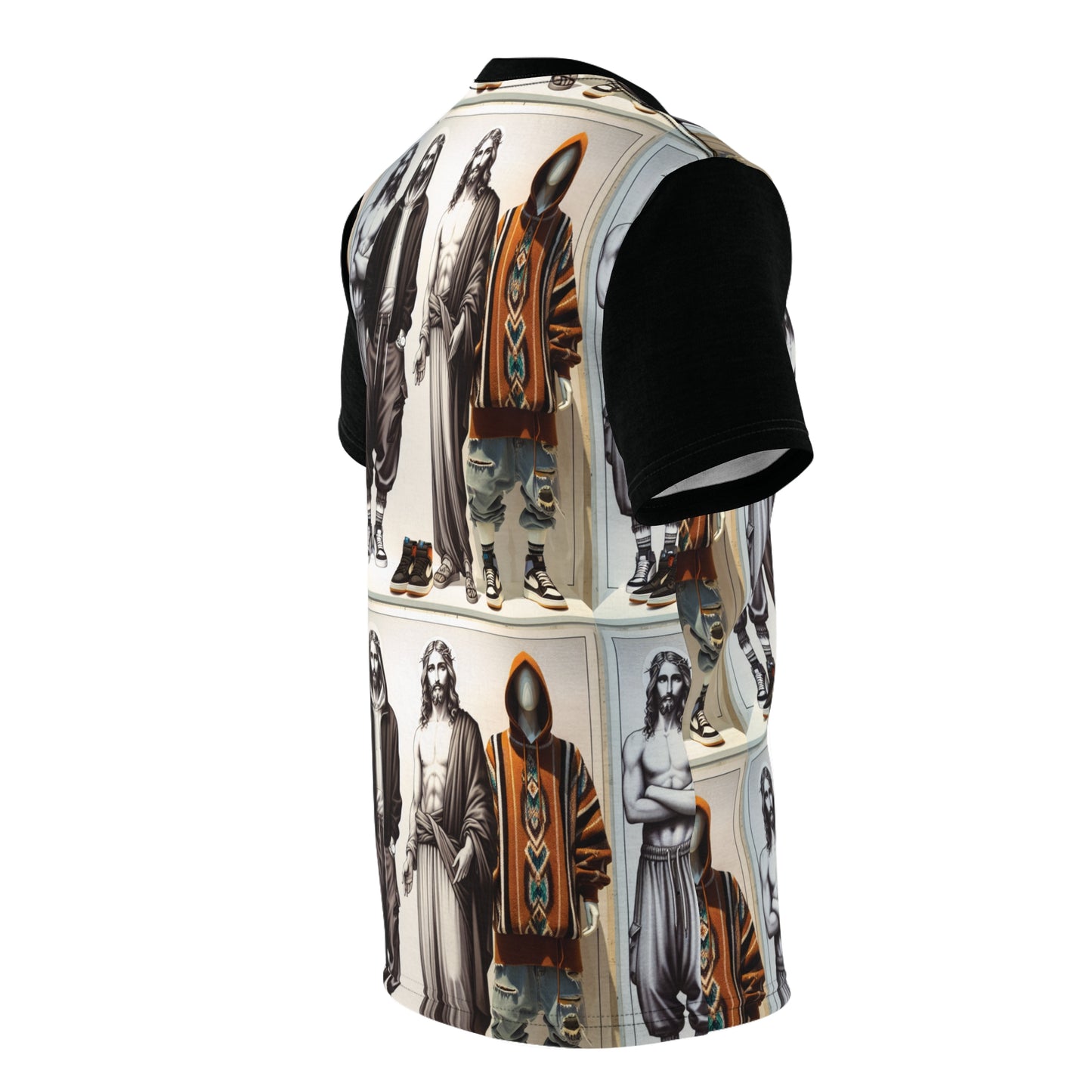 Street Jesus Unisex Cut & Sew Tee - Unique Graphic Design for Trendsetters