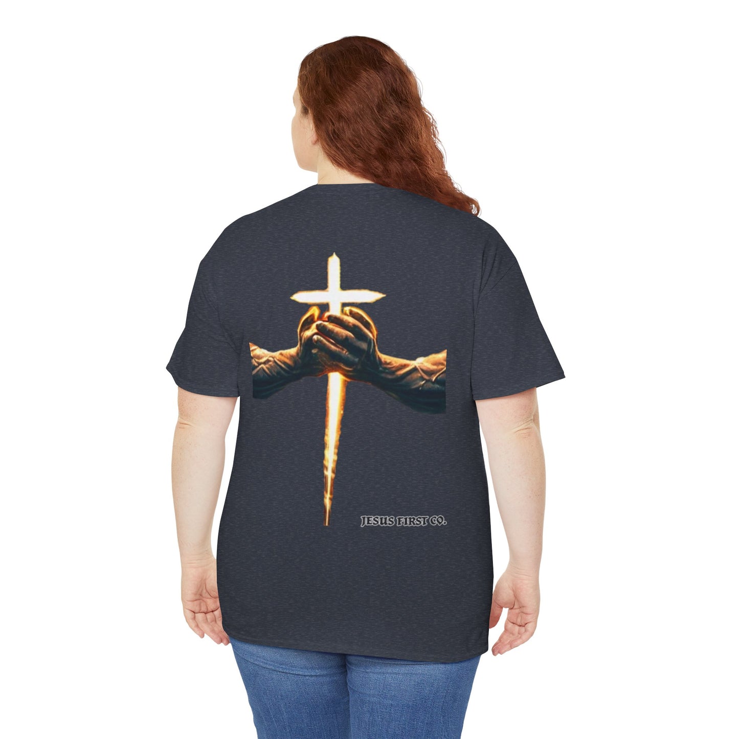 Unisex Heavy Cotton Tee - 'Do Not Be Afraid'