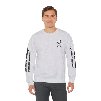 Faith & Freedom  Heavy Blend Crewneck Sweatshirt