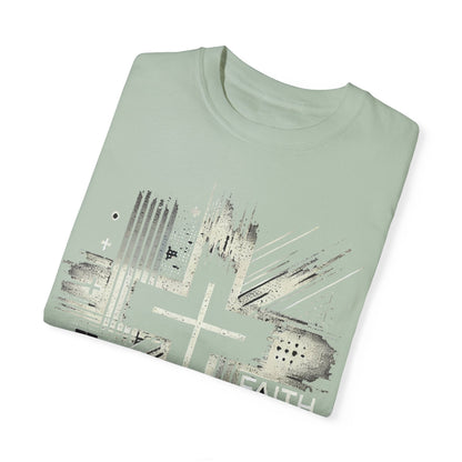 Faith Over Fear Unisex Garment-Dyed T-Shirt