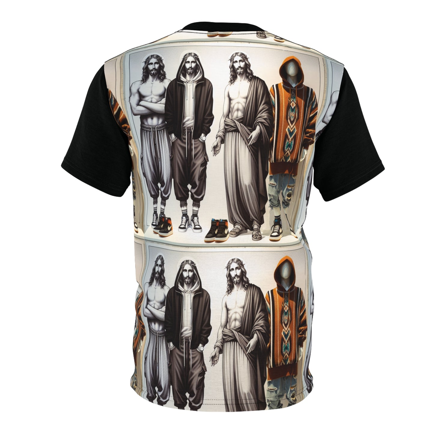 Street Jesus Unisex Cut & Sew Tee - Unique Graphic Design for Trendsetters