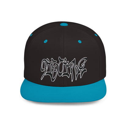 Flat Bill Snapback embroidered "Disciple" Hat