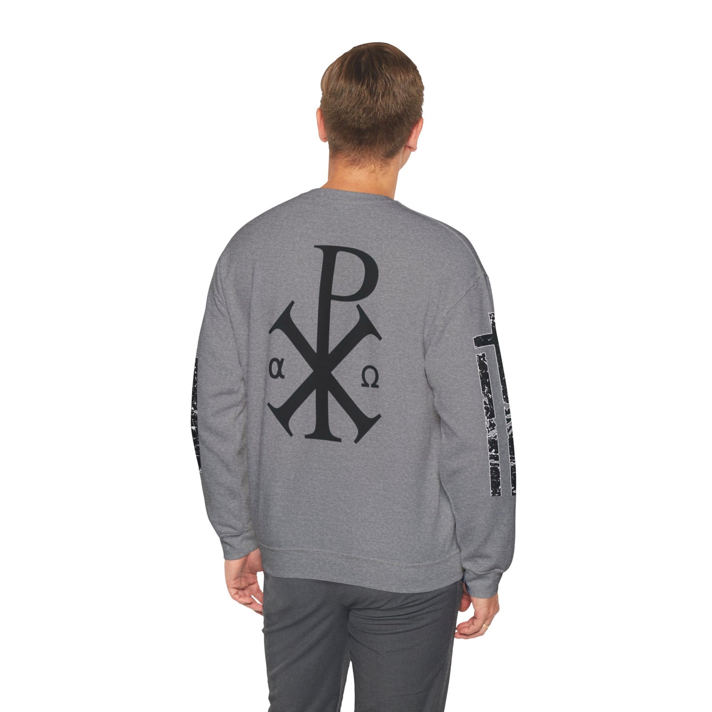Faith & Freedom  Heavy Blend Crewneck Sweatshirt