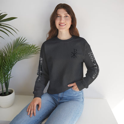 Faith & Freedom  Heavy Blend Crewneck Sweatshirt