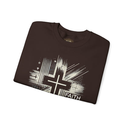 Jesus Graphic Crewneck Sweatshirt for Faith Enthusiasts