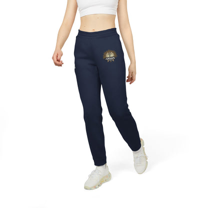 Cozy Adidas Unisex Fleece Joggers with Unique Design