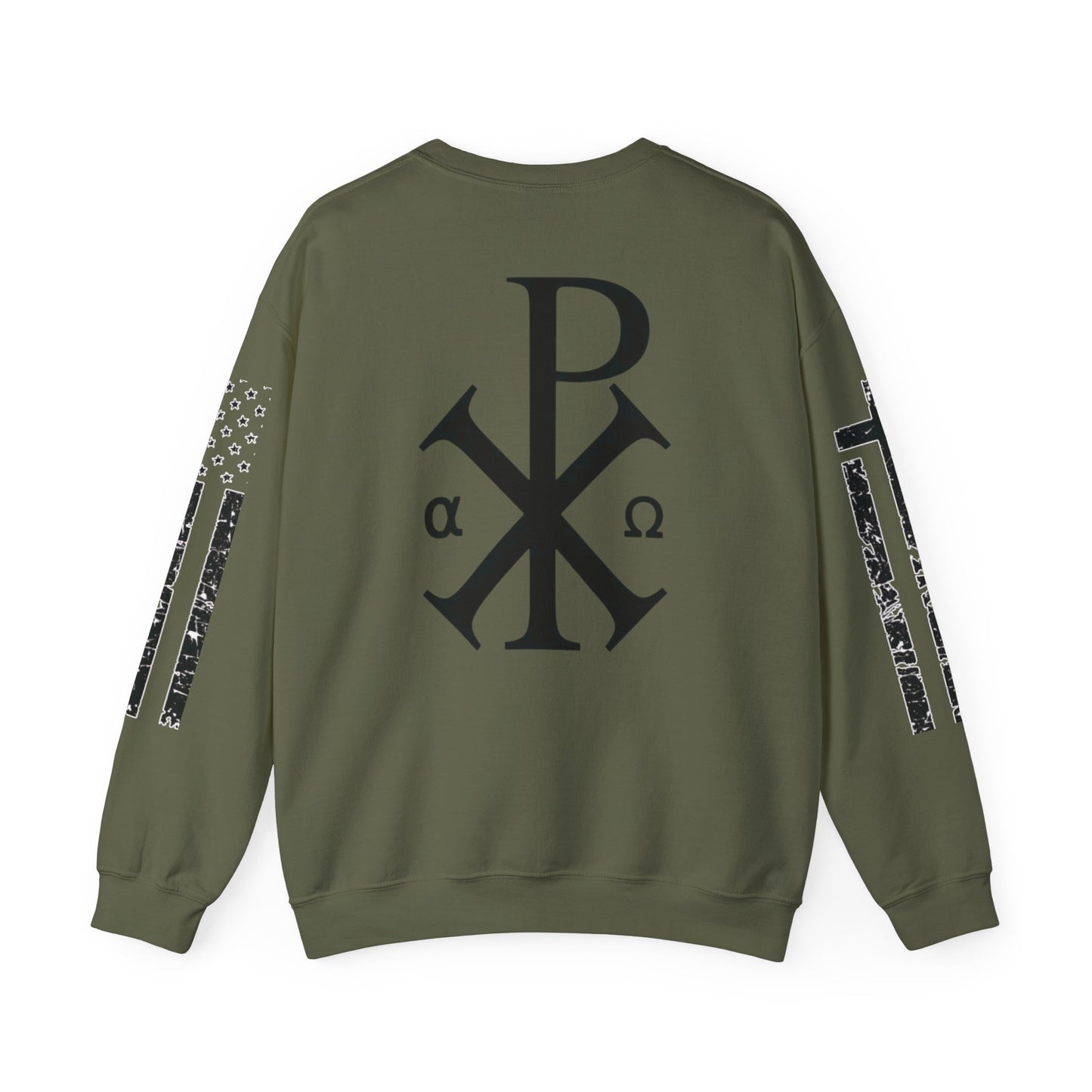 Faith & Freedom  Heavy Blend Crewneck Sweatshirt
