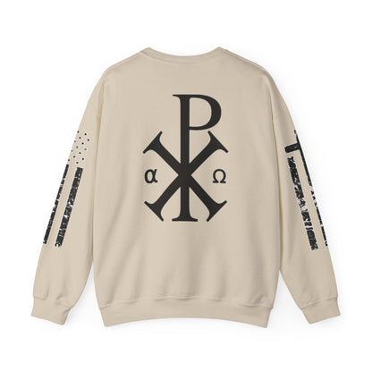Faith & Freedom  Heavy Blend Crewneck Sweatshirt