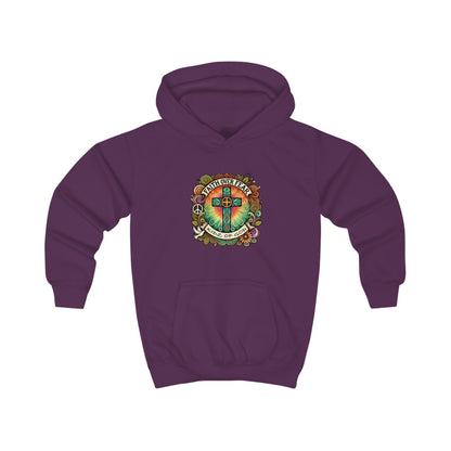 Kids Hoodie - Youth Faith Based Company Mission - KIDZOFGOD com