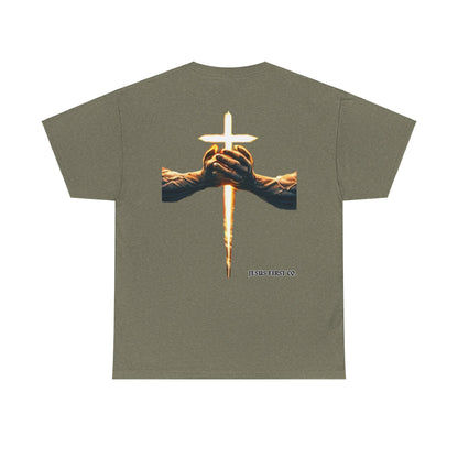 Unisex Heavy Cotton Tee - 'Do Not Be Afraid'