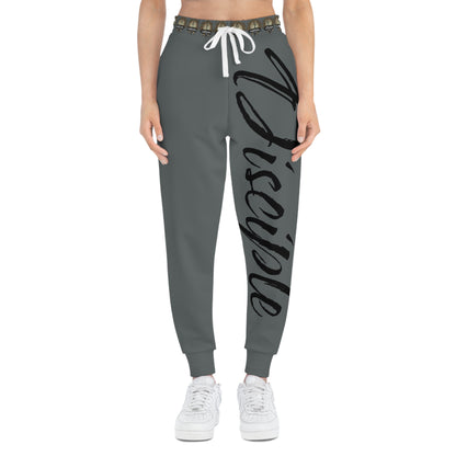 Motivational Athletic Joggers with 'Disciple' Design - Perfect for Workouts & Casual Wear