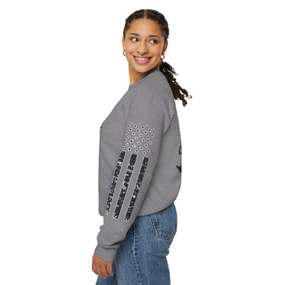 Faith & Freedom  Heavy Blend Crewneck Sweatshirt