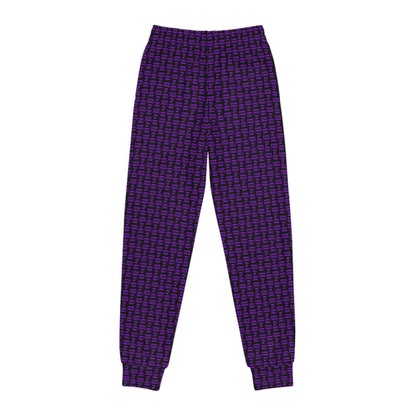 Trendy Youth Joggers in Purple - Stylish & Comfortable Activewear for Kids