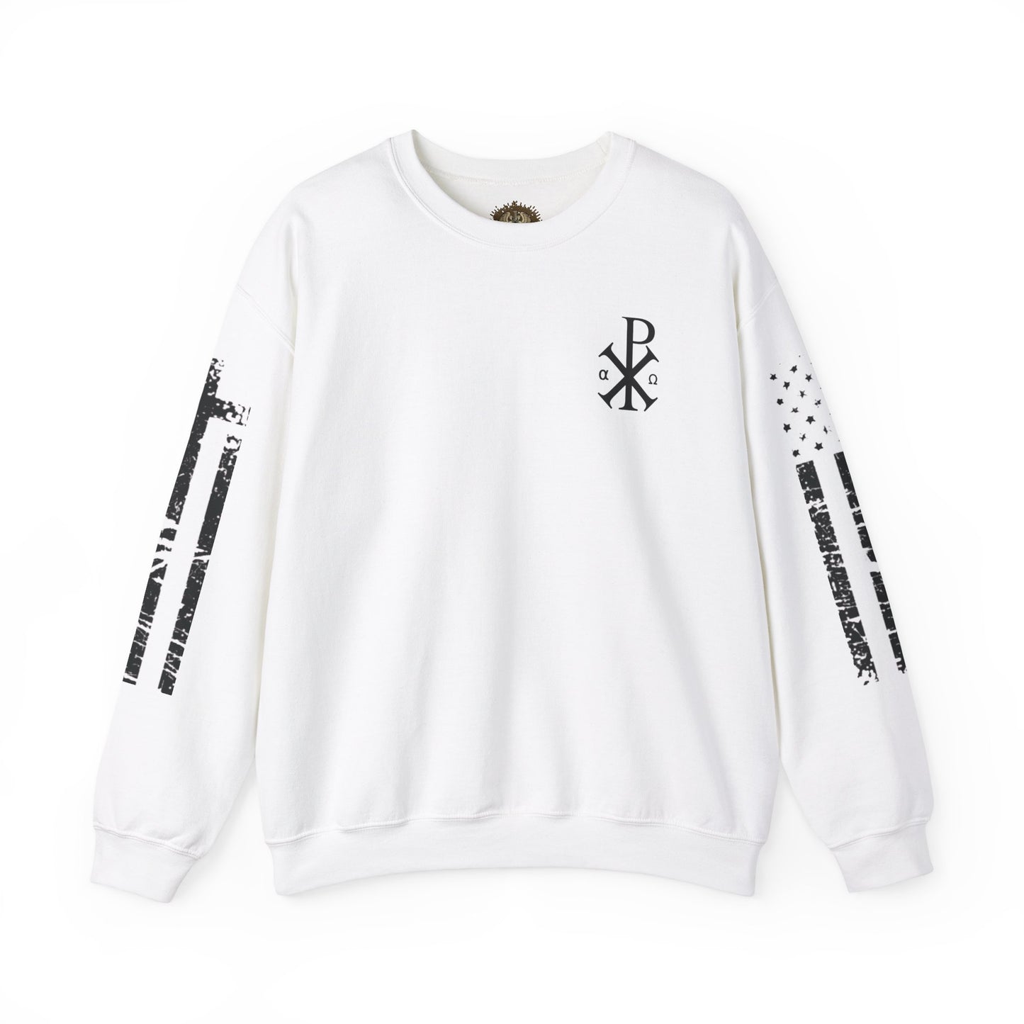 Faith & Freedom  Heavy Blend Crewneck Sweatshirt