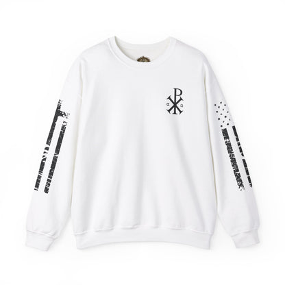 Faith & Freedom  Heavy Blend Crewneck Sweatshirt