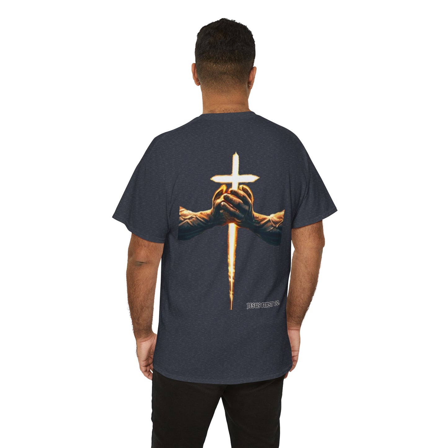 Unisex Heavy Cotton Tee - 'Do Not Be Afraid'