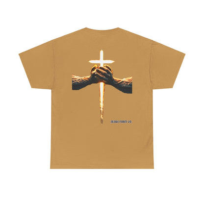 Unisex Heavy Cotton Tee - 'Do Not Be Afraid'